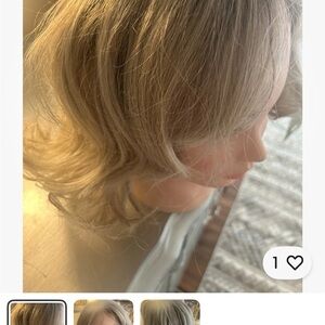 Elegant Blonde Women's Hair Wig